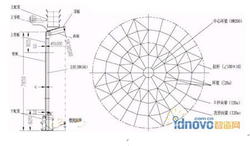 气柜安装结构图