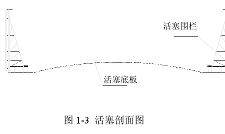 图 1-3 活塞剖面图